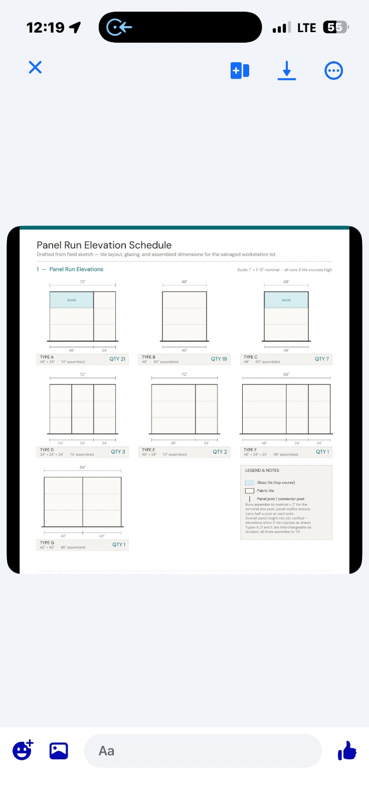 28 6x7 Workstations, 53″ panels in Scottsdale, photo 5