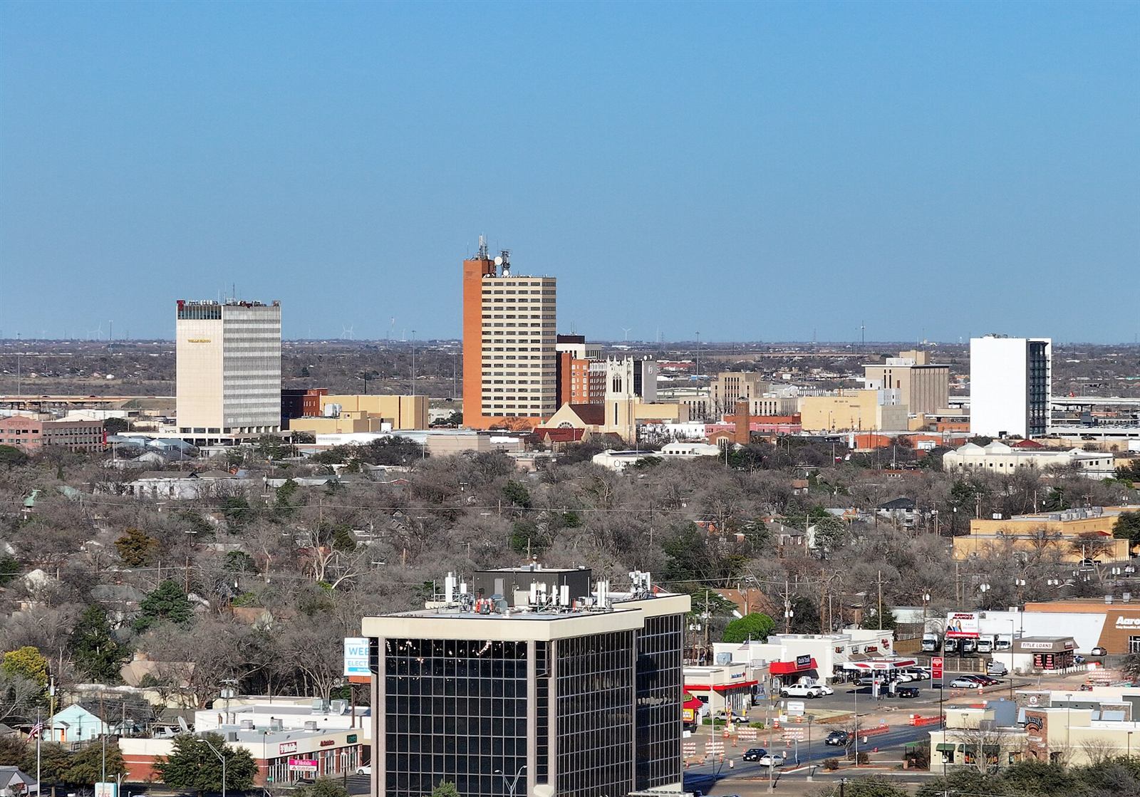 Lubbock skyline