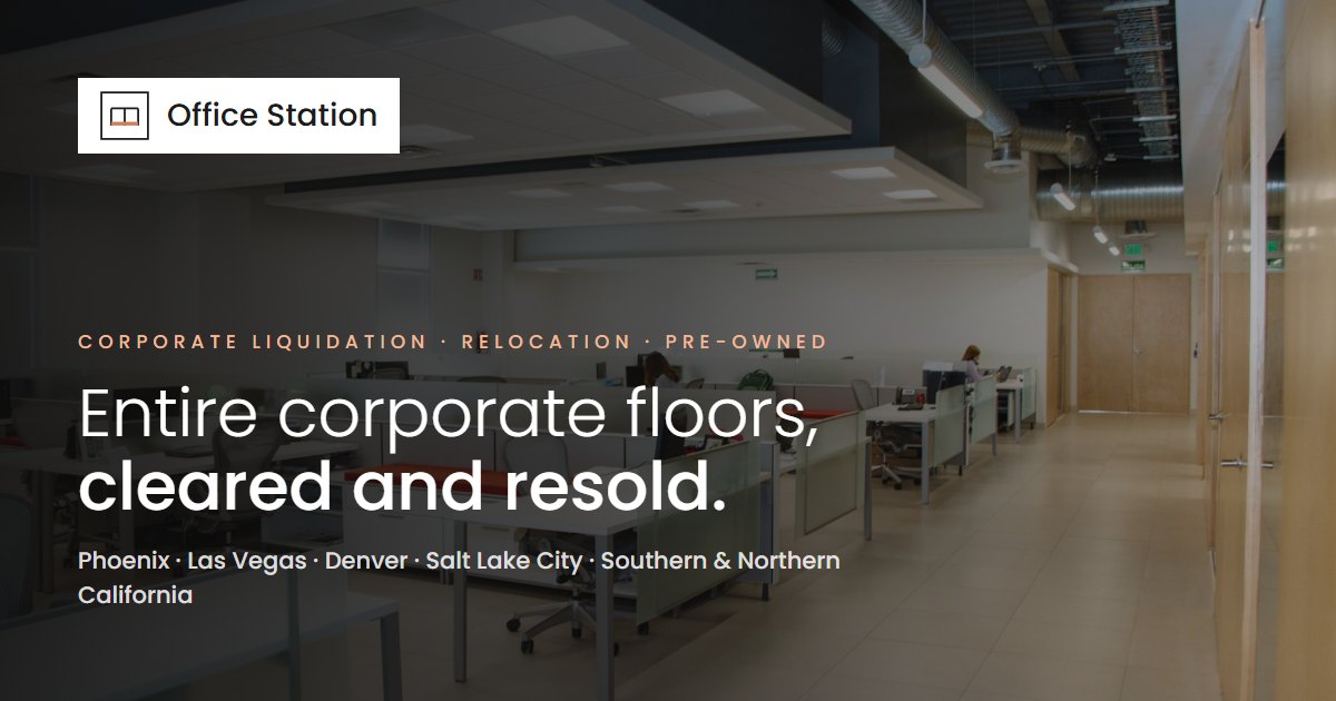 Office Furniture Liquidation Los Angeles, CA | Office Station
