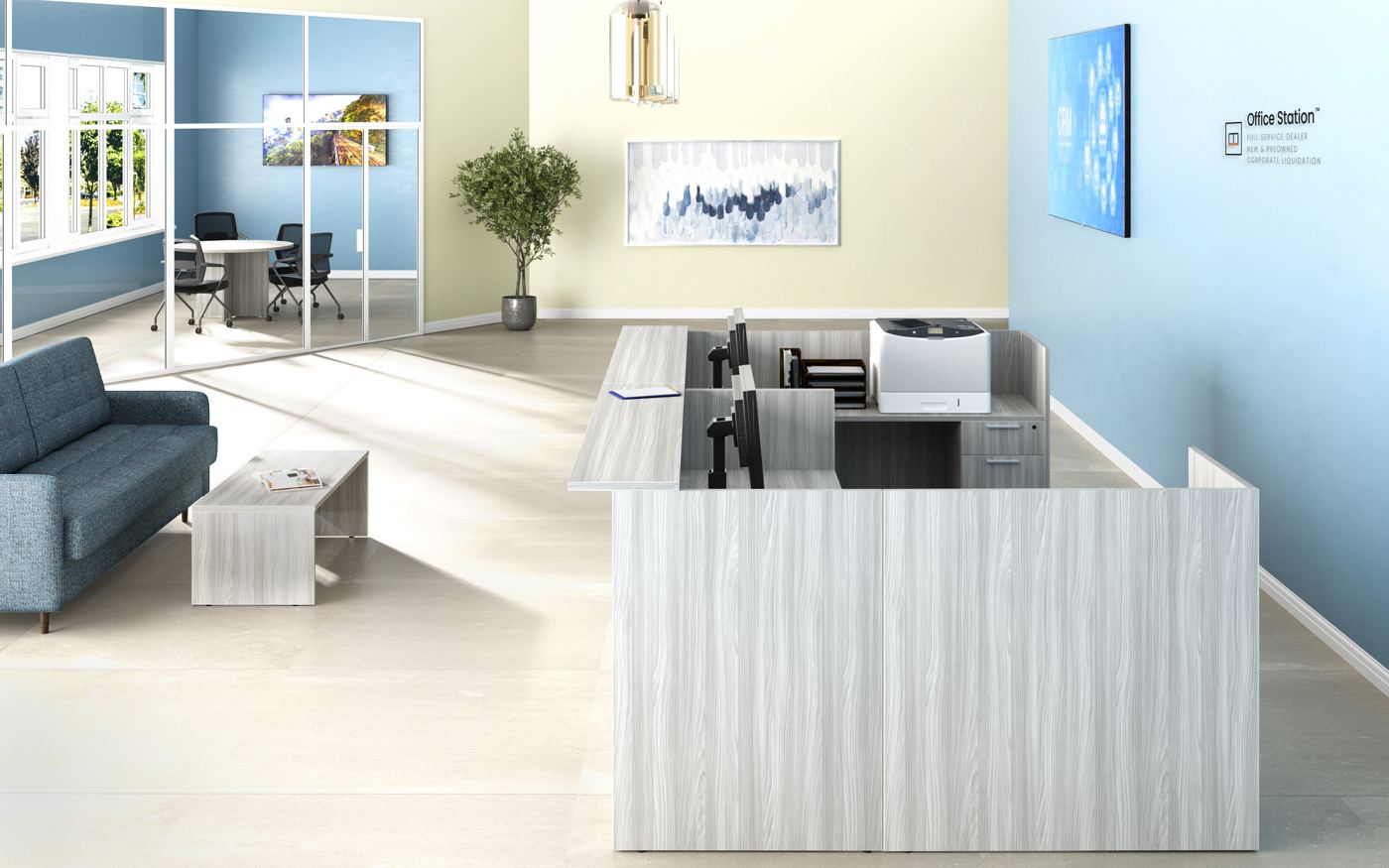 Reception office furniture