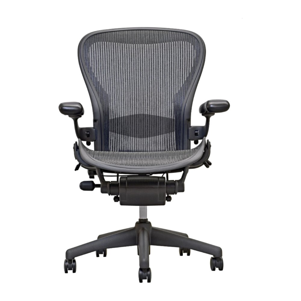Herman Miller Aeron office chair in black