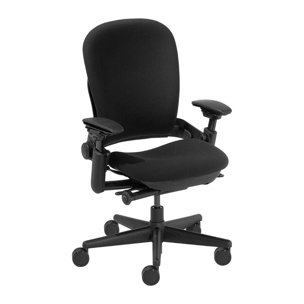Steelcase Leap V1 office chair in black