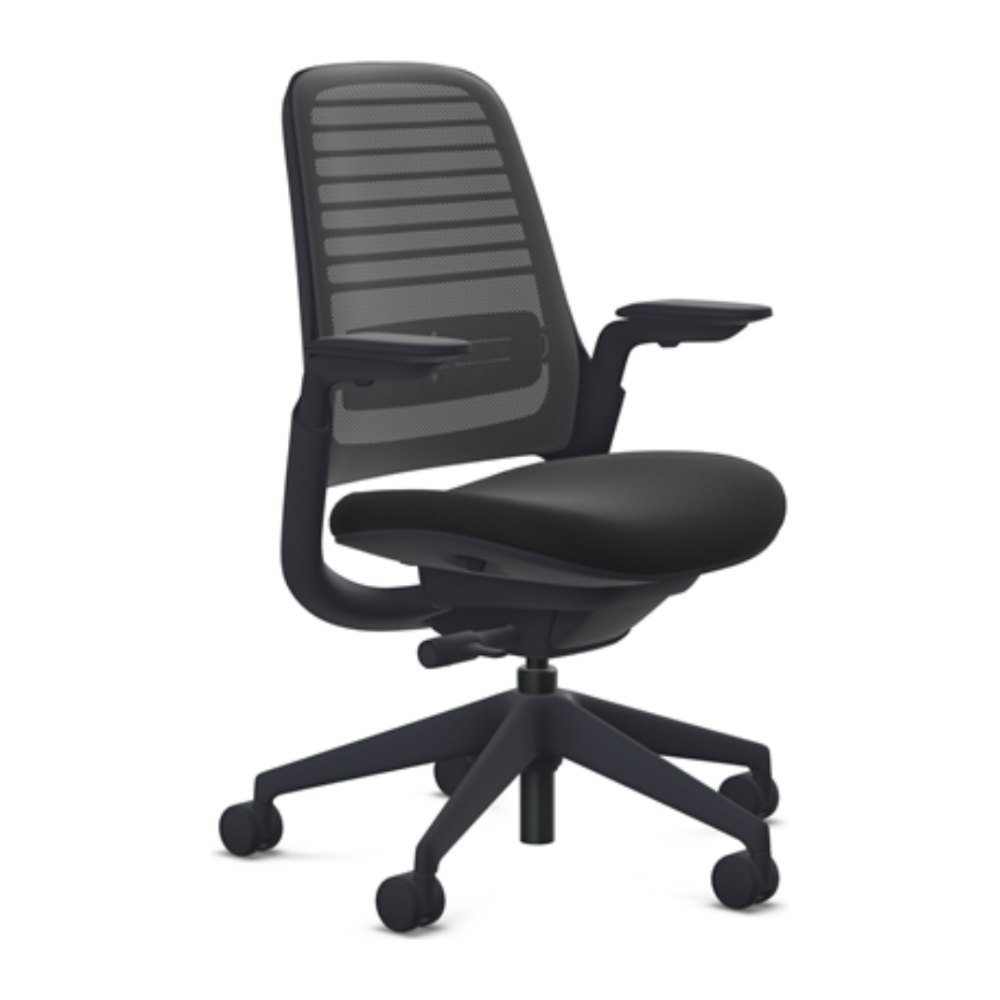 Steelcase Series 1 office chair in black