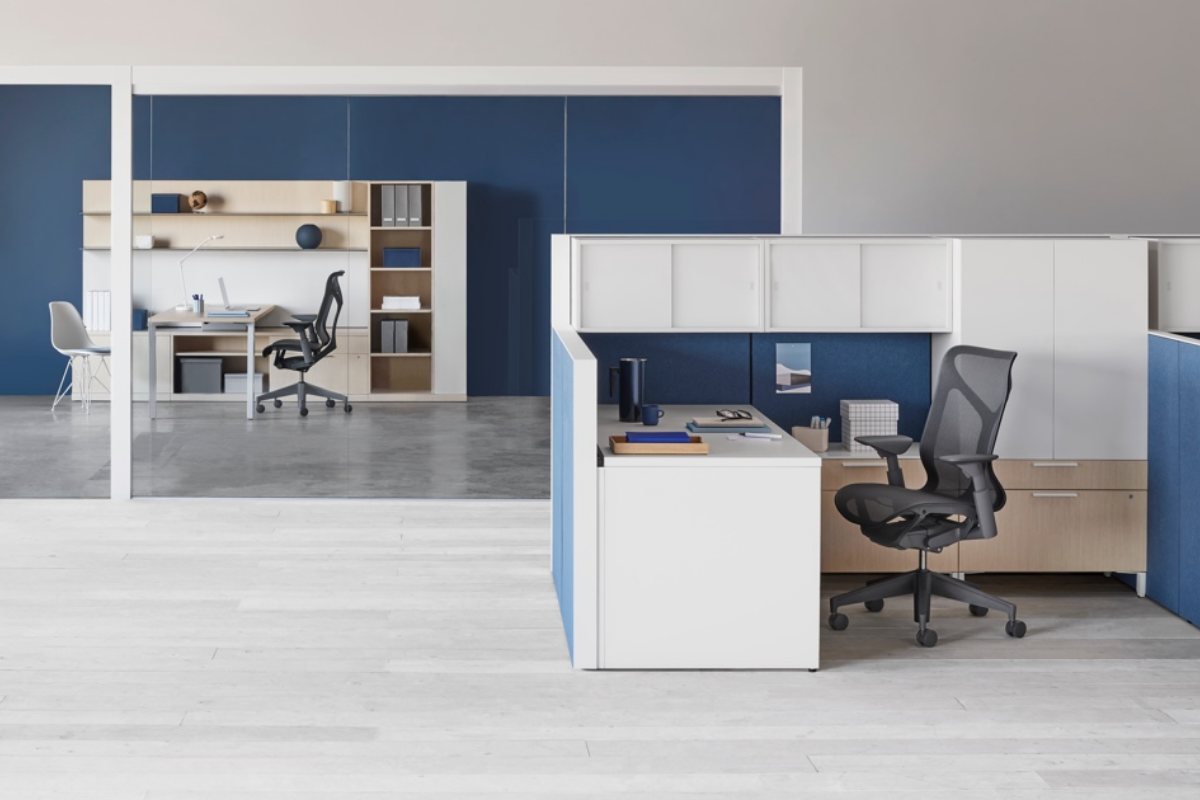 Herman Miller Canvas Office Landscape workstations